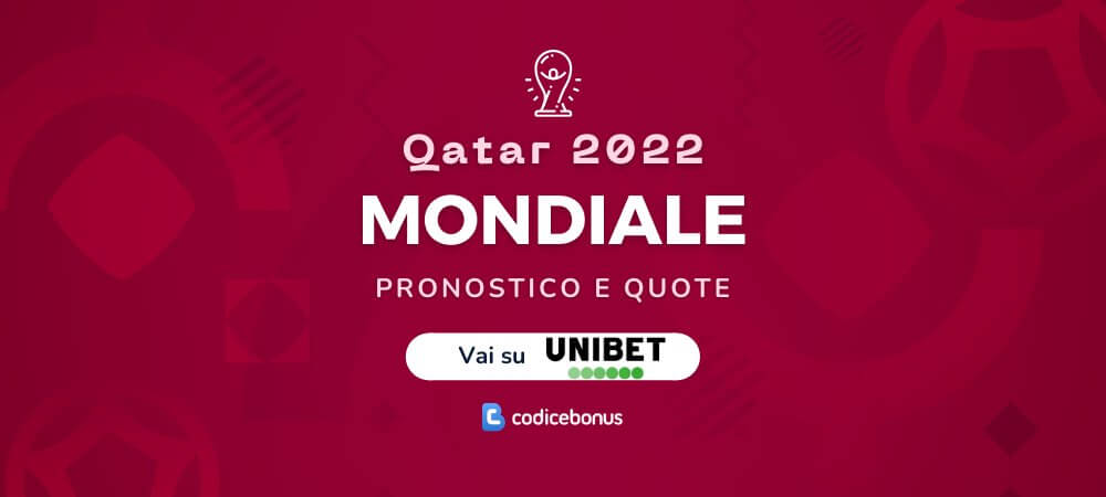 Pronostico Quote Mondiali Qatar 2022