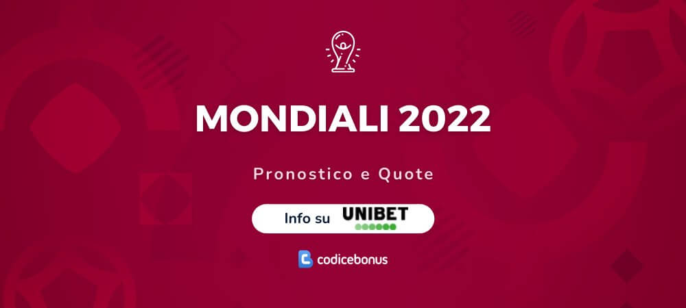 Pronostico e Quote Mondiali 2022