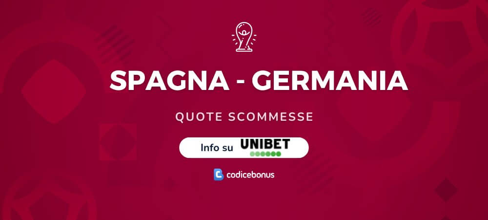 Quote Scommesse Spagna - Germania