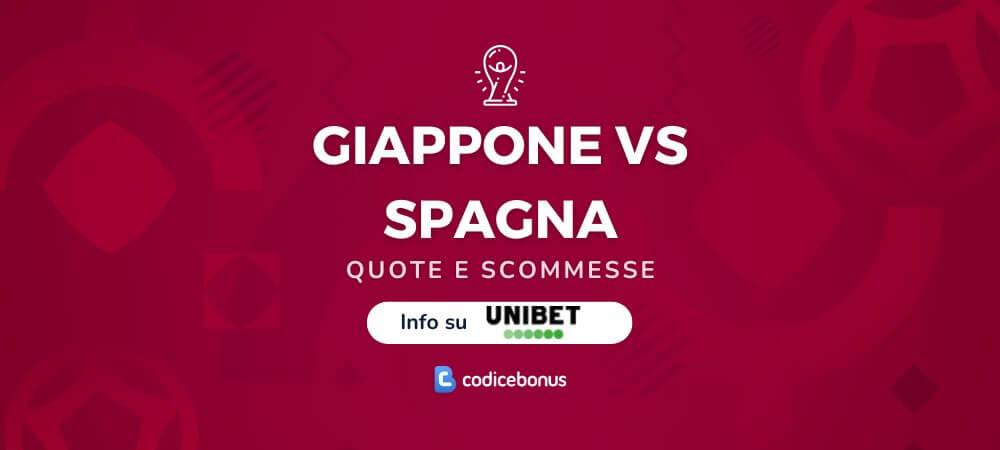 Quote Scommesse Giappone - Spagna