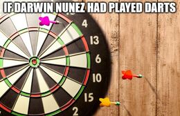 Played darts memes