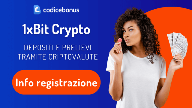 bonus benvenuto 1xbit