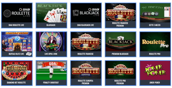 codice bonus snai casino